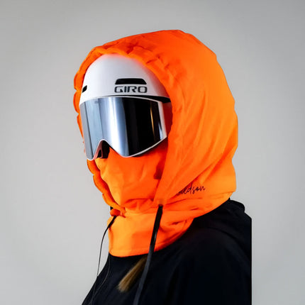 Outdoor Essentials | Black Ski Mask with Adjustable Drawstring | Versatile Face Cover for Winter Sports and Activities 3