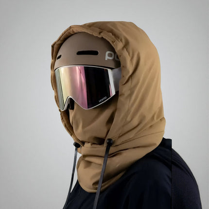 Outdoor Essentials | Black Ski Mask with Adjustable Drawstring | Versatile Face Cover for Winter Sports and Activities 4