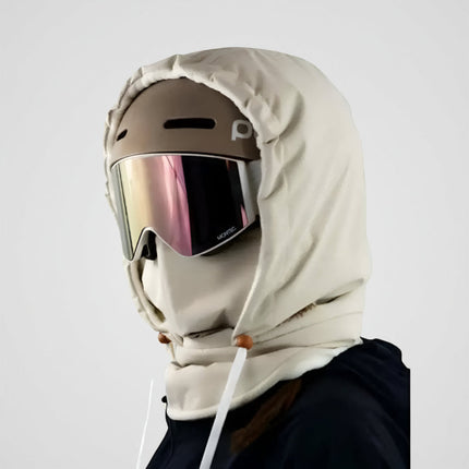 Outdoor Essentials | Black Ski Mask with Adjustable Drawstring | Versatile Face Cover for Winter Sports and Activities 6