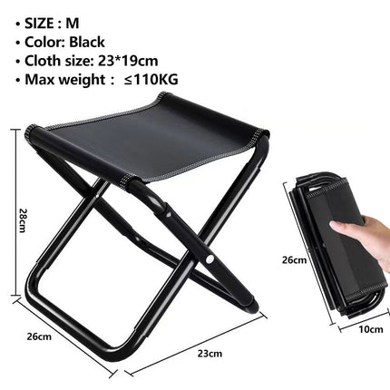 Outdoor Essentials | Foldable Mini Hiking Stool with Lightweight Design | Portable Seating for Comfort on the Go 0
