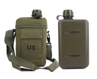 Outdoor Essentials | Hiking Canteen Water Bottle with 2L Capacity | Lightweight Design for Hydration on the Go 0