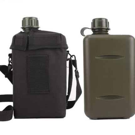 Outdoor Essentials | Hiking Canteen Water Bottle with 2L Capacity | Lightweight Design for Hydration on the Go 2