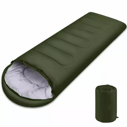 Outdoor Essentials | Lightweight Sleeping Bag with Waterproof Shell | Ultralight Design for All-Season Comfort 6
