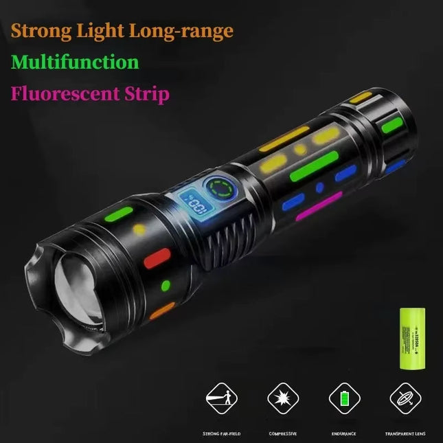 Outdoor Essentials | Long Range Flashlight with Lightweight Design | Versatile Lighting for Camping and Hiking 1