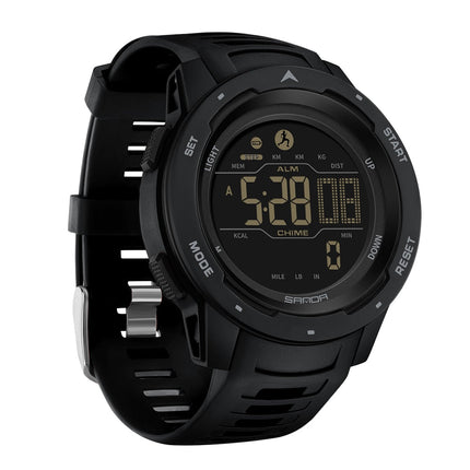 Outdoor Explorer | Digital Step Counter Watch with Waterproof Design | Ideal for Fitness Tracking 0