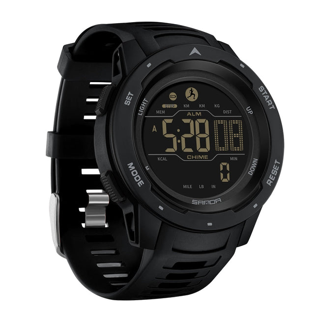 Outdoor Explorer | Digital Step Counter Watch with Waterproof Design | Ideal for Fitness Tracking 0