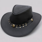Outdoor Explorer | Leather Western Hat with Shapeable Brim | Stylish Protection for Travel and Adventure 0