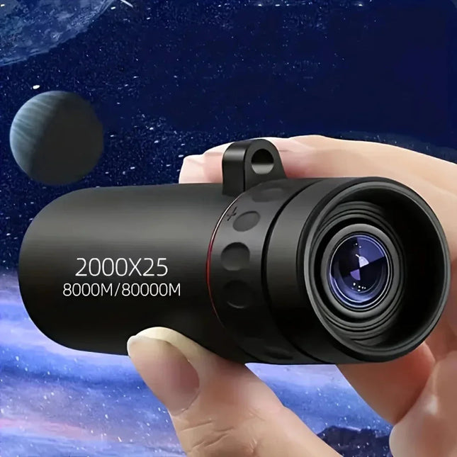 Outdoor Explorer | Monocular Telescope with 2000x25 HD Zoom | Compact Design for Bird Watching and Travel 1