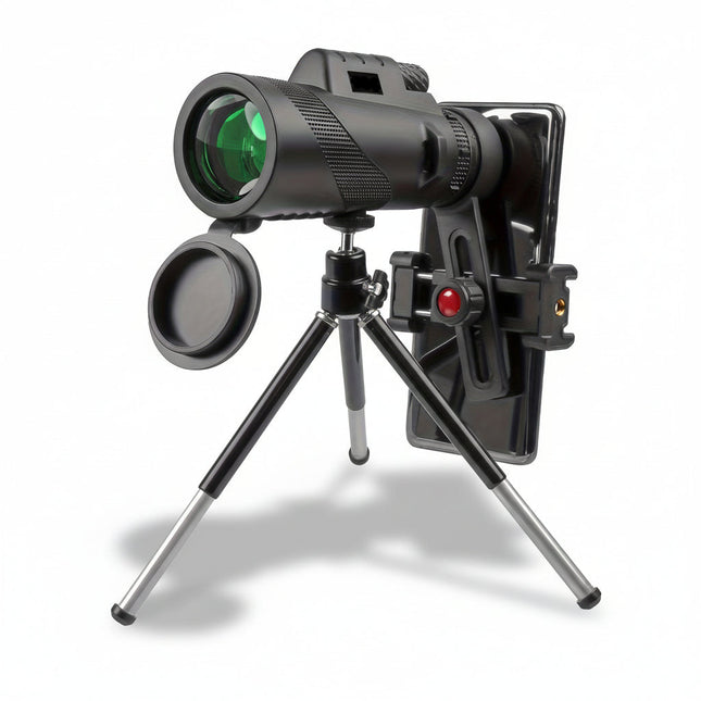 Outdoor Explorer | Monocular Telescope with 8x Magnification & Phone Adapter | Compact Design for Bird Watching and Travel 1