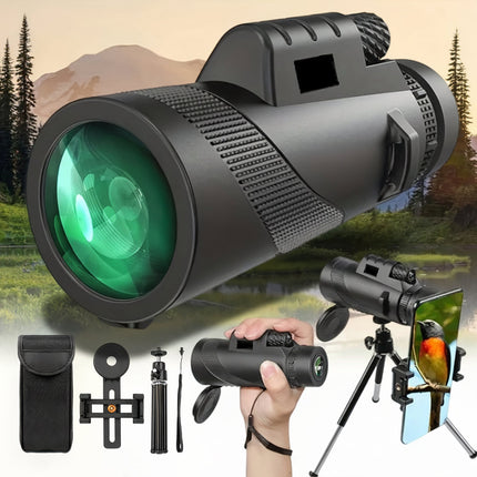 Outdoor Explorer | Monocular Telescope with 8x Magnification & Phone Adapter | Compact Design for Bird Watching and Travel 5