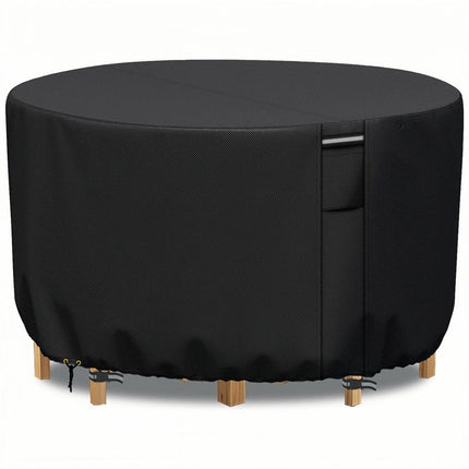 Outdoor Furniture Cover | Waterproof Round Cover with UV Protection | Durable Shield for Garden Furniture 1