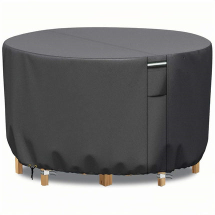 Outdoor Furniture Cover | Waterproof Round Cover with UV Protection | Durable Shield for Garden Furniture 10