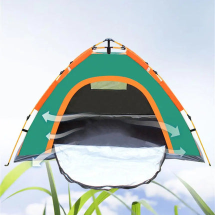 Outdoor Haven | Pop Up Camping Tent with Automatic Setup | Spacious & Ventilated Design for Ultimate Comfort 2