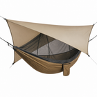 Outdoor Haven | Two-Person Camping Hammock with Canopy & Mosquito Netting | Portable Shelter for Comfortable Camping 0