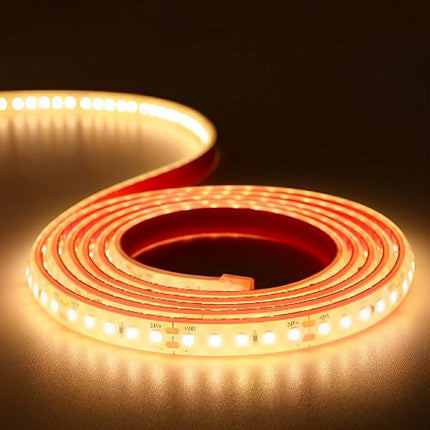 Outdoor LED Recessed Strip Light | Flexible Silicone Design with IP68 Waterproof Rating | Warm White Illumination for Gardens and Patios 8