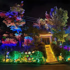 Outdoor Landscape Spot Light | Waterproof RGB LED with Adjustable Power Options | Ideal for Garden and Patio Illumination 0