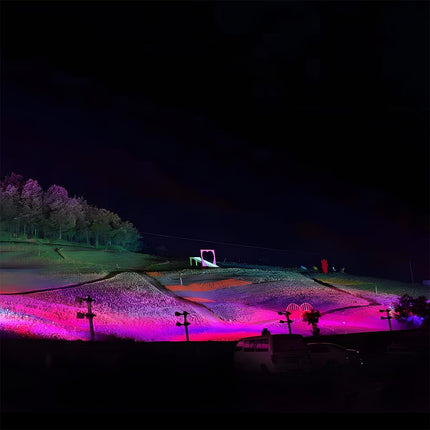 Outdoor Landscape Spot Light | Waterproof RGB LED with Adjustable Power Options | Ideal for Garden and Patio Illumination 3
