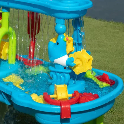 Outdoor Play Table | All-in-One Sand and Water Table with Multi-Section Design | Engaging Play for Kids 2