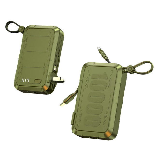 Outdoor Power Bank | 10000mAh Solar Charger with Waterproof Design | Versatile Charging for Adventures 0