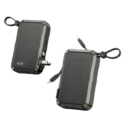 Outdoor Power Bank | 10000mAh Solar Charger with Waterproof Design | Versatile Charging for Adventures 3