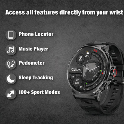 Outdoor Pro | Rugged Smartwatch with Multi-Sport Tracking | Durable Design for Active Lifestyles 6