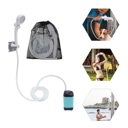 Outdoor Shower System | Portable Electric Shower with Long Battery Life | Ideal for Camping and Travel 0