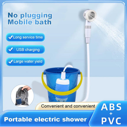 Outdoor Shower | Portable Camping Shower with Rechargeable Battery | Lightweight Design for Easy Use 2