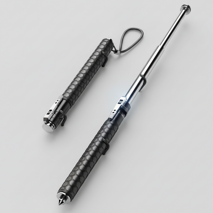 Outdoor Stability | Telescopic Hiking Pole with Anti-Slip Grip | Compact Design for Reliable Support 5