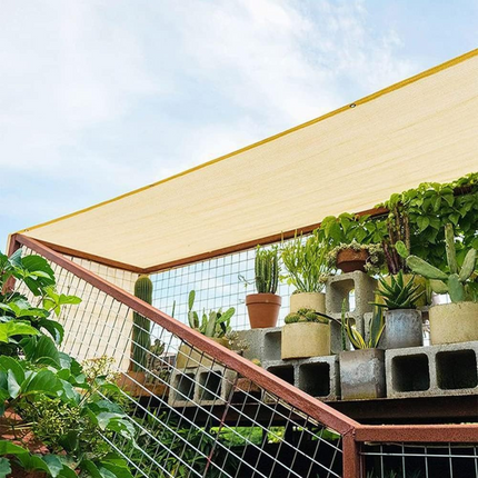 Outdoor Sun Shade Sail | High-Density Polyethylene Canopy with UV Protection | Versatile Shade Solution for Gardens and Patios 8