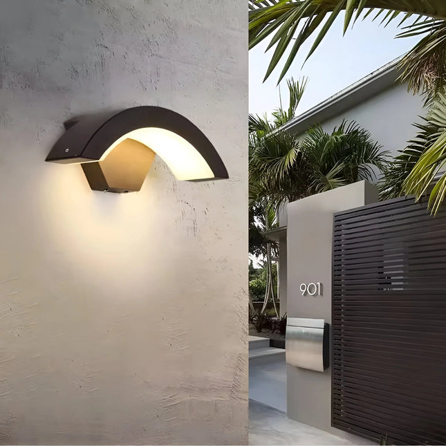 Outdoor Wall Light | Motion Sensor Exterior Wall Lantern with Energy-Saving Design | Weatherproof for Enhanced Safety 1