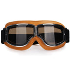 Kaki Leather - Brown Lens