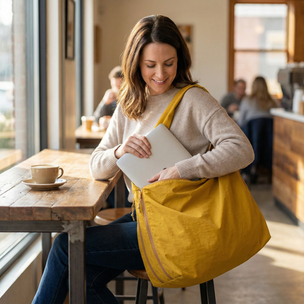 Oversized Slouchy Shoulder Bag with Four Exterior Pockets | Stylish and Functional Shoulder Bags for Women 2