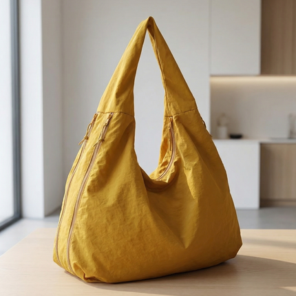 Oversized Slouchy Shoulder Bag with Four Exterior Pockets | Stylish and Functional Shoulder Bags for Women 3