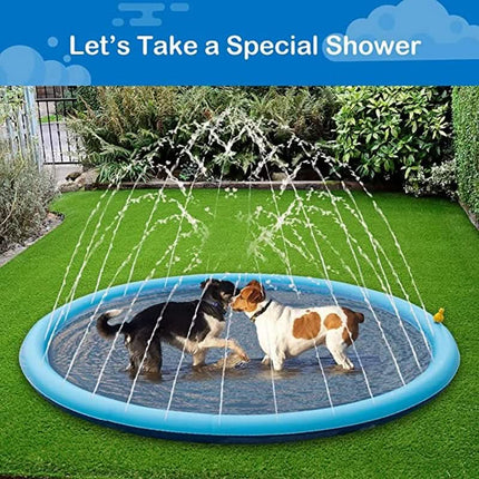 PETHYDRA | Interactive Dog Water Mat with Built-In Sprinkler for Summer Fun 7