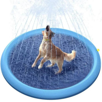 PETHYDRA | Interactive Dog Water Mat with Built-In Sprinkler for Summer Fun 9