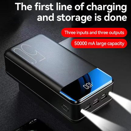 Pace Power Bank | 50,000mAh Ultra-High Capacity 6