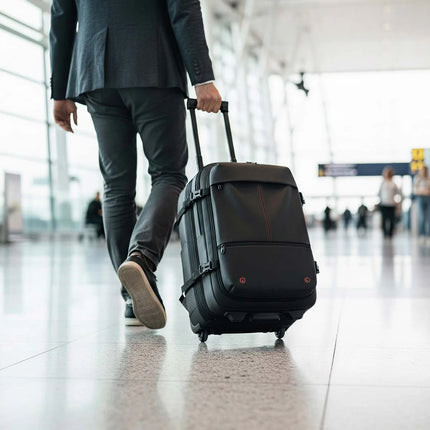 PakkyRoll | Rolling Backpack with Wheels & Vacuum Compression | Airline Approved Carry-On for Efficient Travel 6