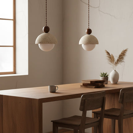 PalermoGlow | Stylish Black Glass Kitchen Pendant Lighting Fixture 5