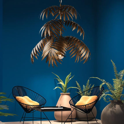 Palmae | Chandelier Light with Tropical Leaf Design | Elegant Fixture for Modern Dining Rooms 3