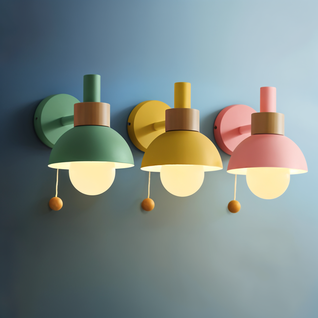 Pastel Pop | Wall Sconce Lighting with Soft Illumination & Durable Design | Cozy Wall Lights for Bedrooms and Living Rooms 0