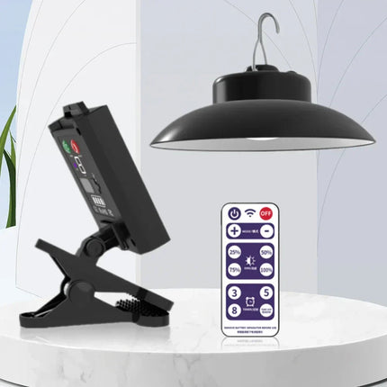Patio Umbrella with Solar Lights | Remote-Controlled Brightness & Timer | Eco-Friendly Illumination for Outdoor Gatherings 1