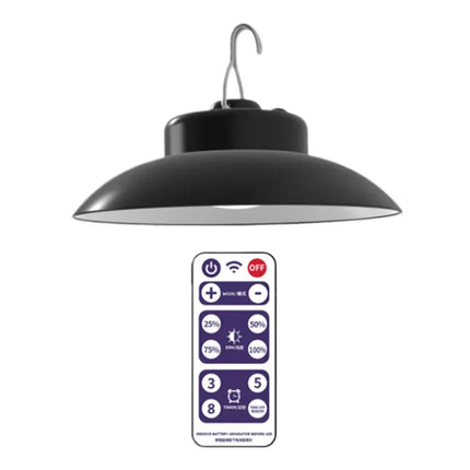 Patio Umbrella with Solar Lights | Remote-Controlled Brightness & Timer | Eco-Friendly Illumination for Outdoor Gatherings 5