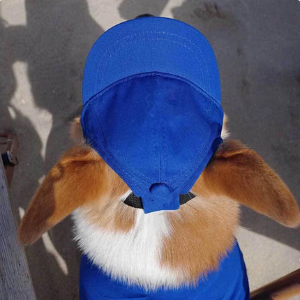 PawShade | Dog Baseball Cap with Ear Holes | Adjustable Sun Hat for Summer Comfort 1