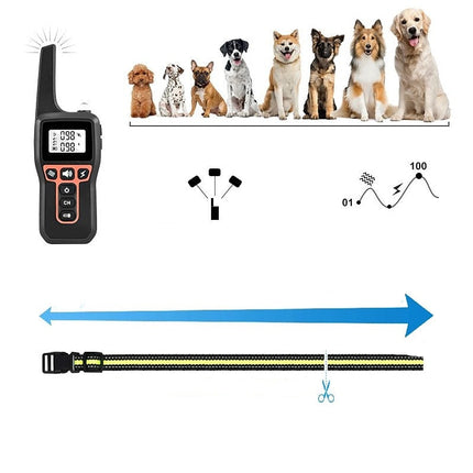 Dog Training Collar with Remote, Rechargeable Dog Shock Collar with Vibration and Beep – image 12