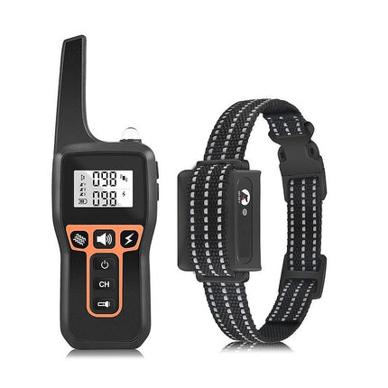 Dog Training Collar with Remote, Rechargeable Dog Shock Collar with Vibration and Beep, Waterproof E Collar for Dogs