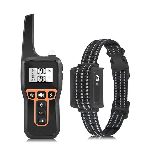 Dog Training Collar with Remote, Rechargeable Dog Shock Collar with Vibration and Beep, Waterproof E Collar for Dogs_00