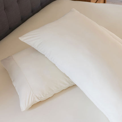 Performance Collection | Ecru Sheet Set with Breathable Fabric | Soft Bedding for Restful Sleep 5