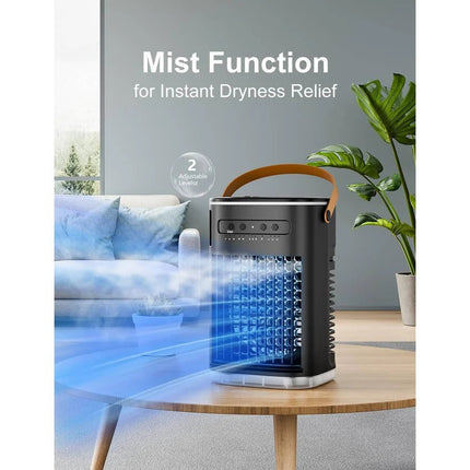Personal Air Cooler | Compact Design with 1.2L Water Reservoir & Remote Control | Ideal for Work and Sleep Comfort 1