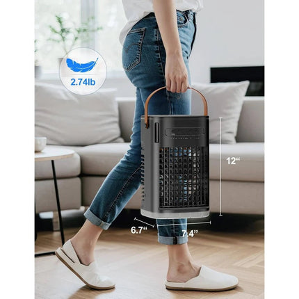 Personal Air Cooler | Compact Design with 1.2L Water Reservoir & Remote Control | Ideal for Work and Sleep Comfort 3