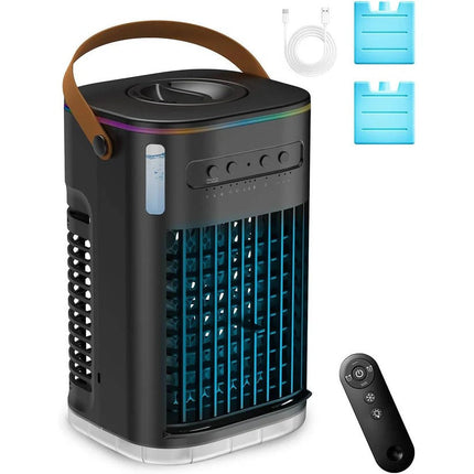 Personal Air Cooler | Compact Design with 1.2L Water Reservoir & Remote Control | Ideal for Work and Sleep Comfort 5